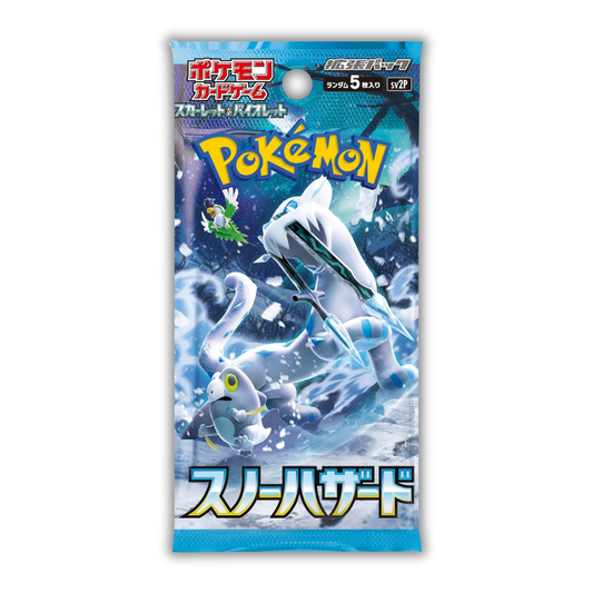 1 Booster Snow Hazard Japonais - Sv2p