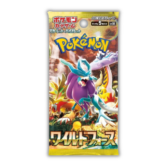 1 Booster Wild Force Japonais  - Sv5k